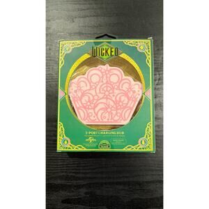 Wicked Glinda 3-Port High Speed USB Charging Hub NEW
